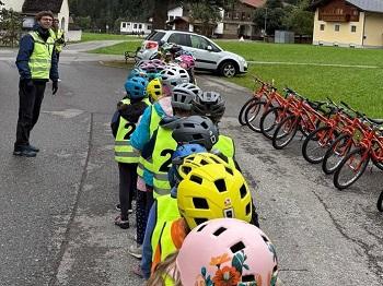 Fahrradübung