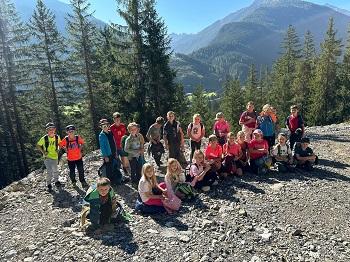 Wandern im Herbst